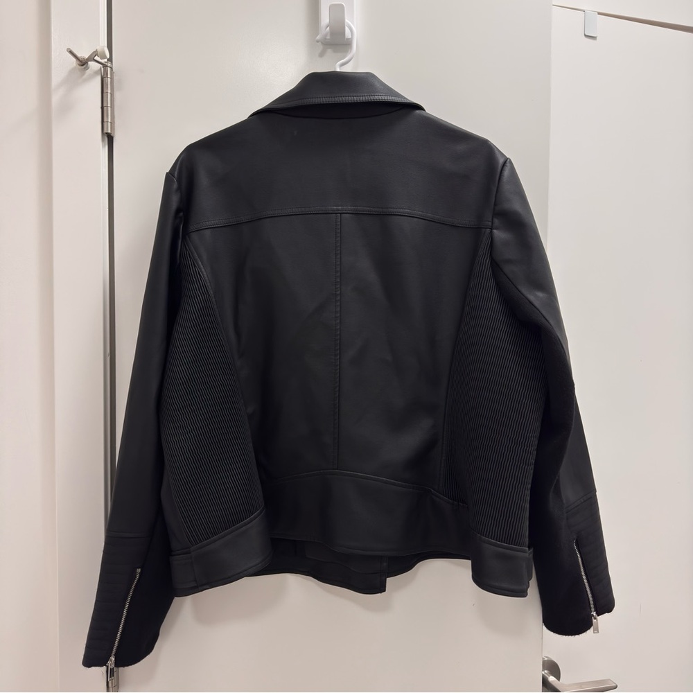 Ever New Heidi faux women’s leather jacket size 18 (L/XL) - Picture 3 of 9